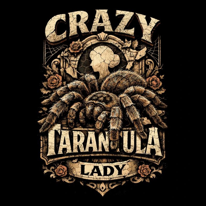 Vogelspinne Crazy Tarantula Lady