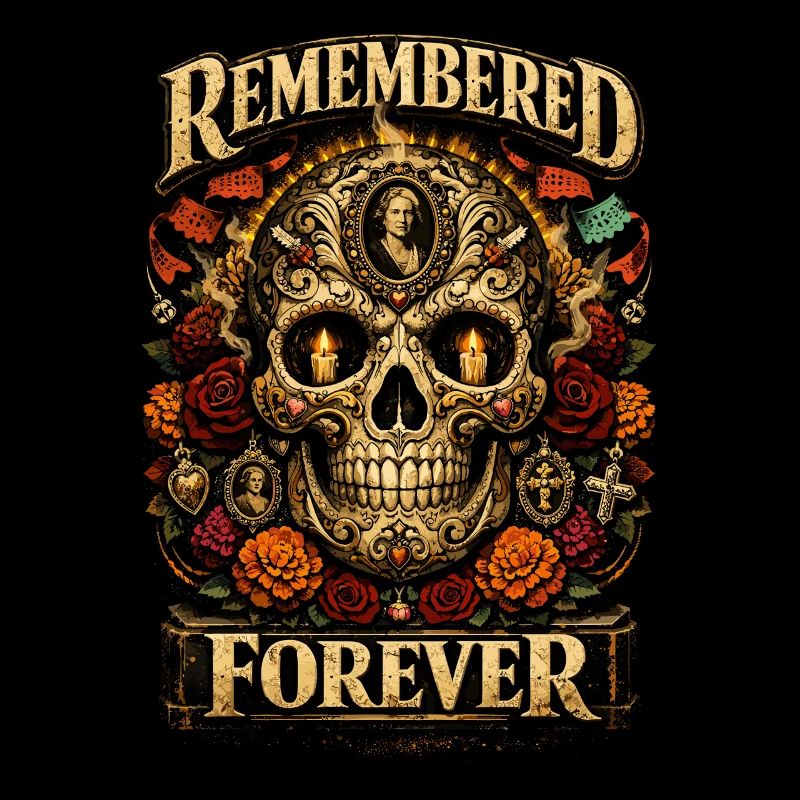 Le Dia de los Muertos Mémoire à Jamais