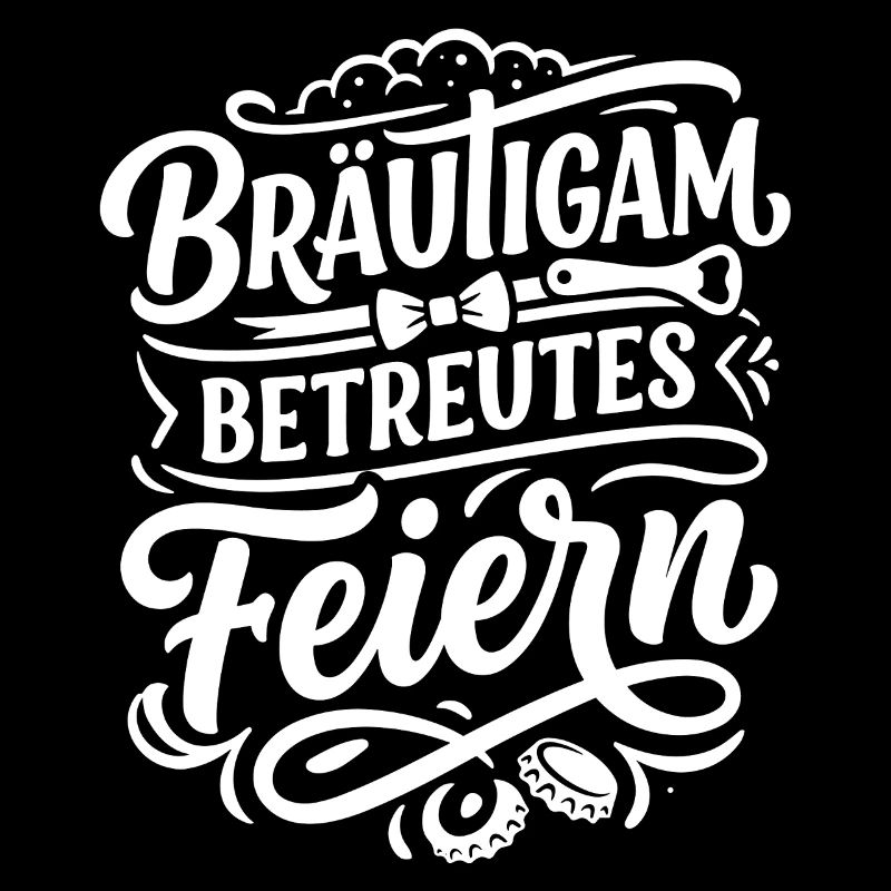 Bräutigam Betreutes Feiern