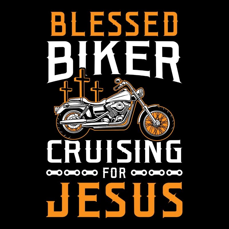 Favored Biker Cruising for Jesus Design