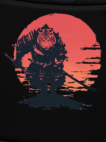 Tiger Samurai at Sunset