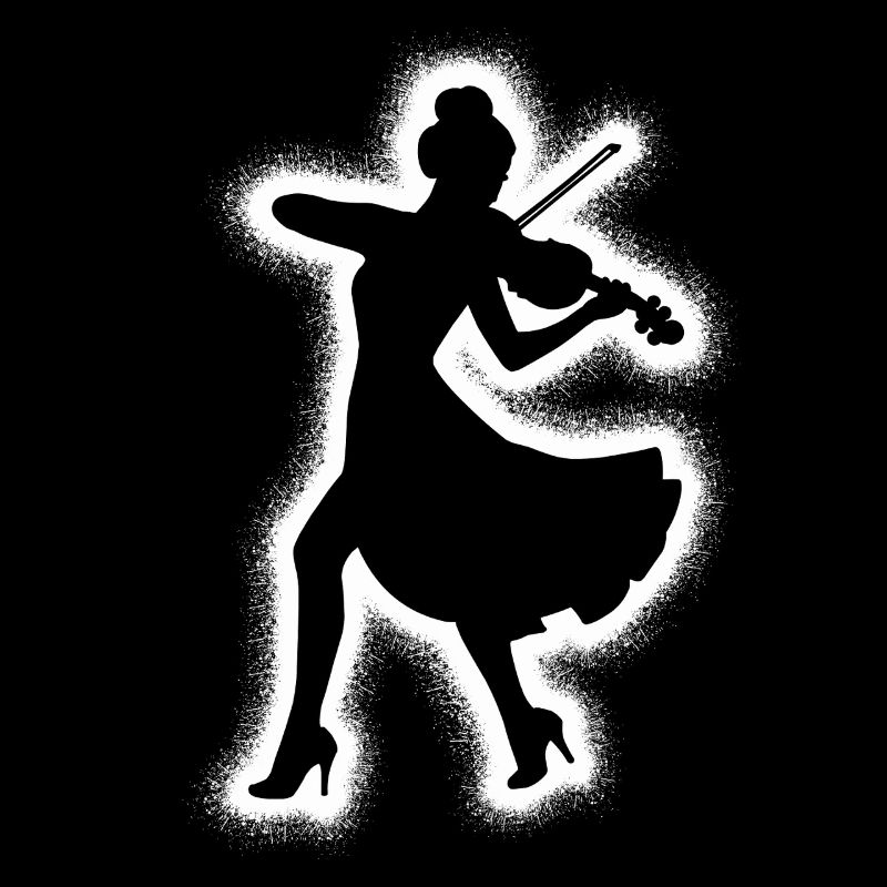 Geige Violinist Kinder Mädchen Damen Violine