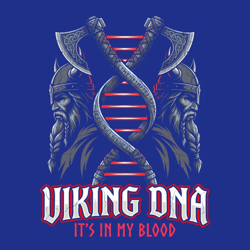 Symbole de hache à ADN viking – C’est dans le sang