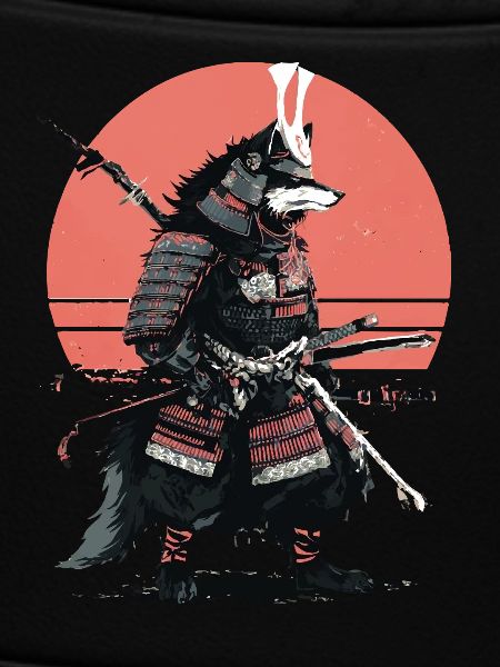 Wolf-Samurai der Morgendämmerung