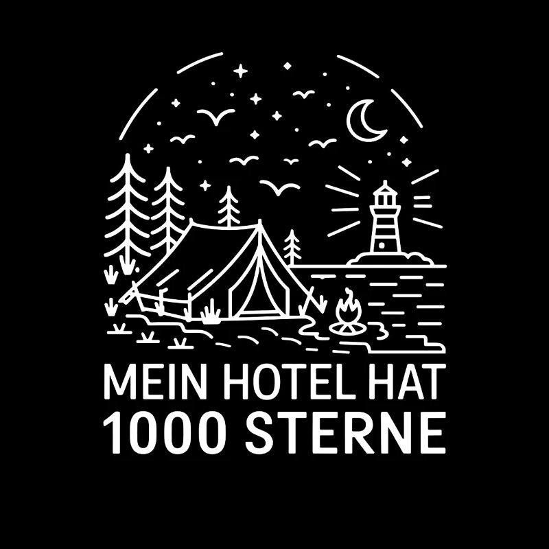  Mein Hotel Hat 1000 Sterne Camping Zelt