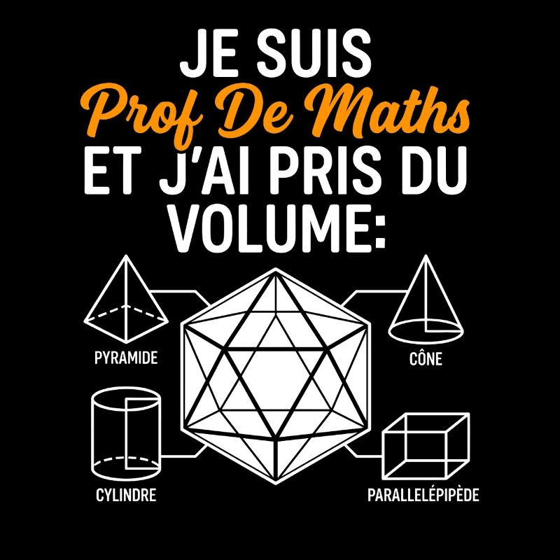 Prof de Maths Volume Humour