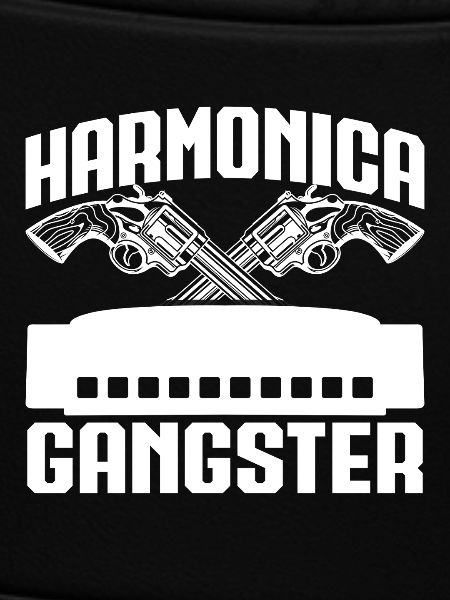 Harmonica Musican Gangster Harmonica