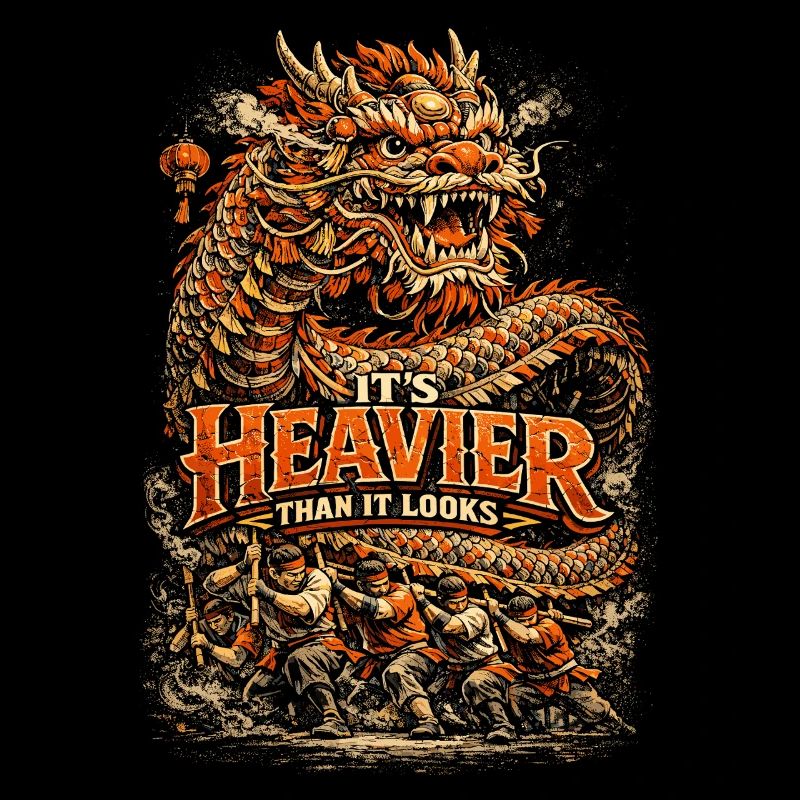 Dragon Dance Drachentanz Heavier Than It Looks