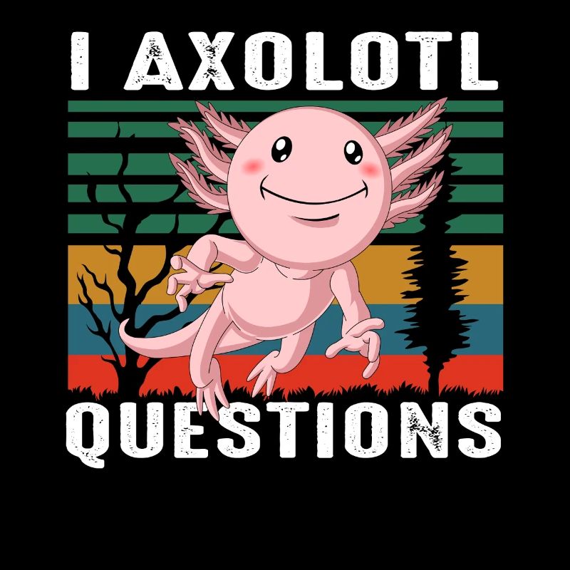 Axolotl Animal Lover Geschenkkunst