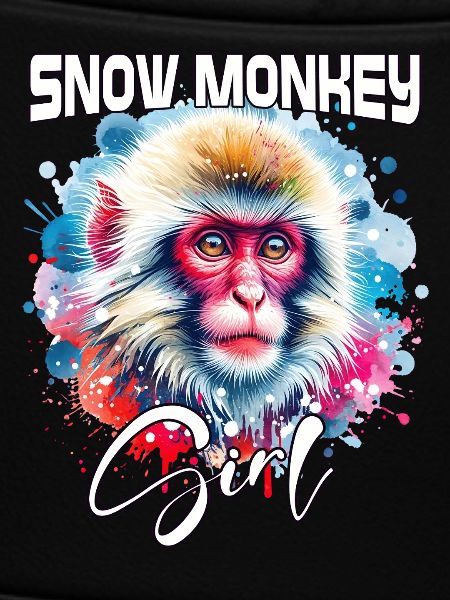 Snow Monkey Mädchen Schneeaffe