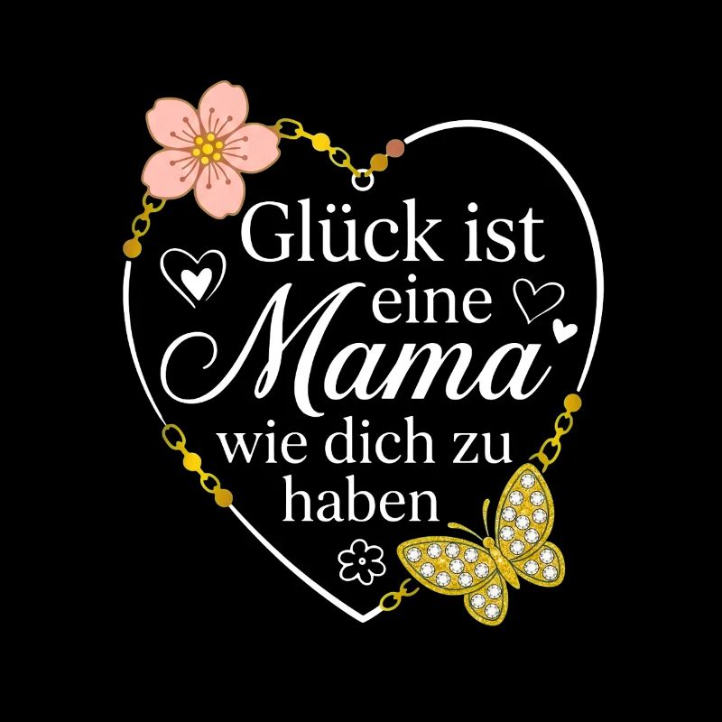 Glück ist eine Mama wie dich zu haben Muttertag