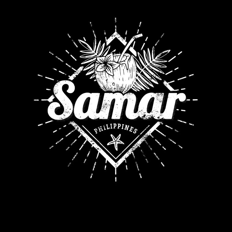 Souvenir philippin des Visayas de l’île de Samar Philippines
