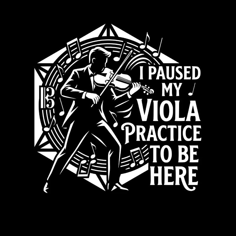 Bratsche Paused Viola Practice Musiker