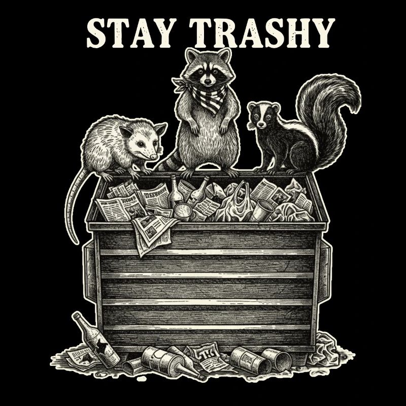 Reste Raton laveur Opossum Skunk
