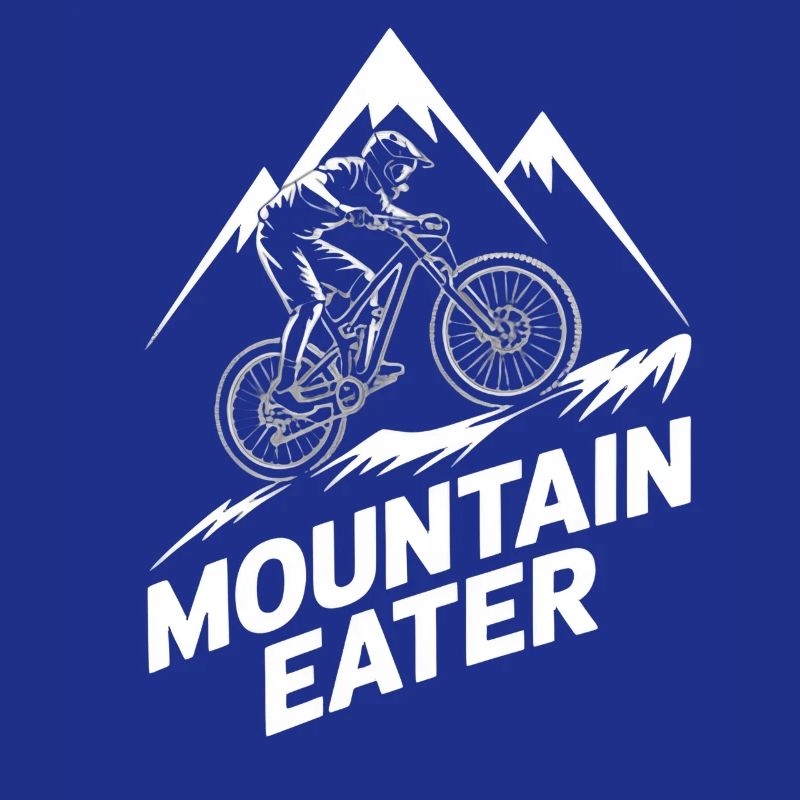 VTT, Descente, Action du cyclisme