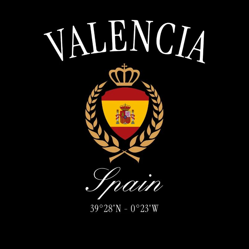Valencia Spanien Wappen Krone – Reise Souvenir