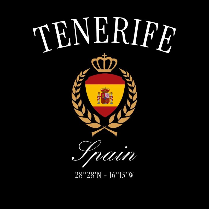 Teneriffa Spanien Wappen Krone – Reise Souvenir