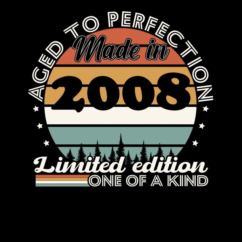 2008 Vintage Retro Birthday Gift