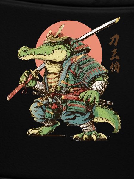 Alligator-Samurai-Krieger