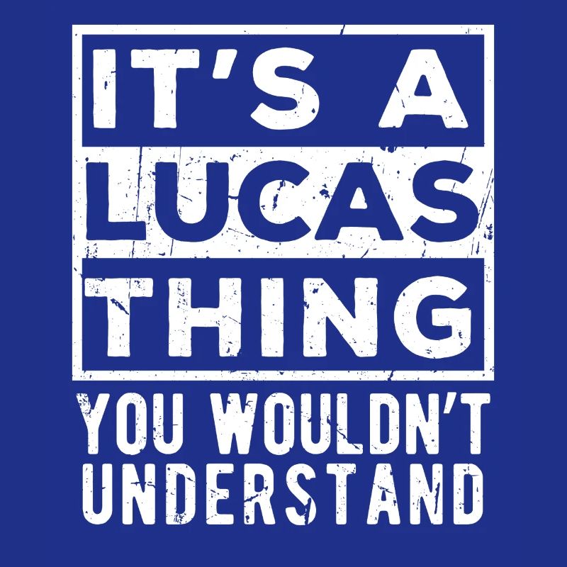 It’s A Lucas Thing You Wouldn’t Understand