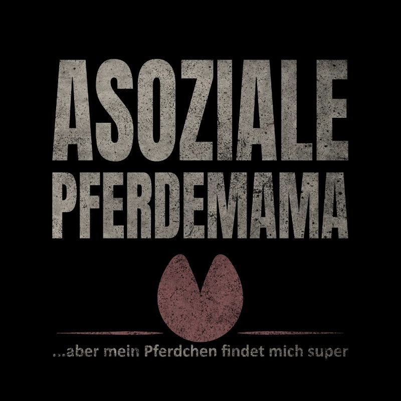 Asoziale Pferdemama Pferdchen