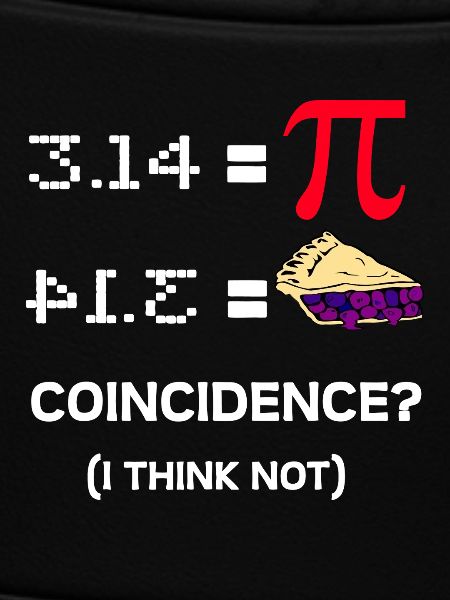 Pi Pie Coincidence Tee