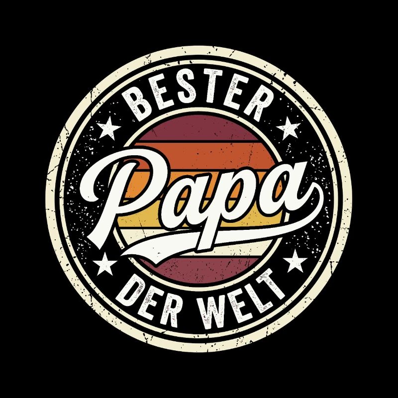 Bester Papa Der Welt German Dad Father Vatertag