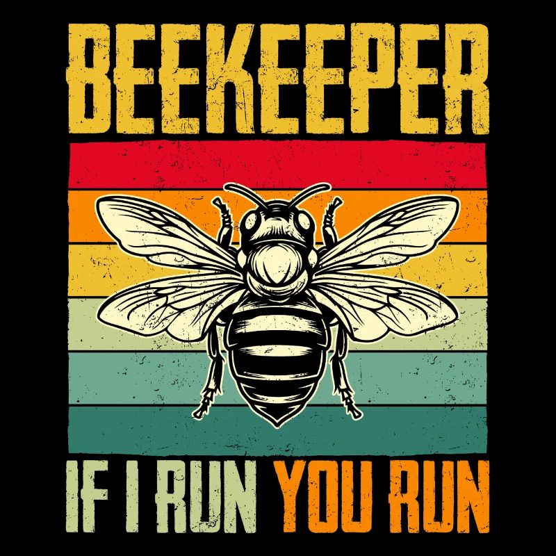 Beekeeper Rainbow Bee Beekeeper Beekeeping Gift