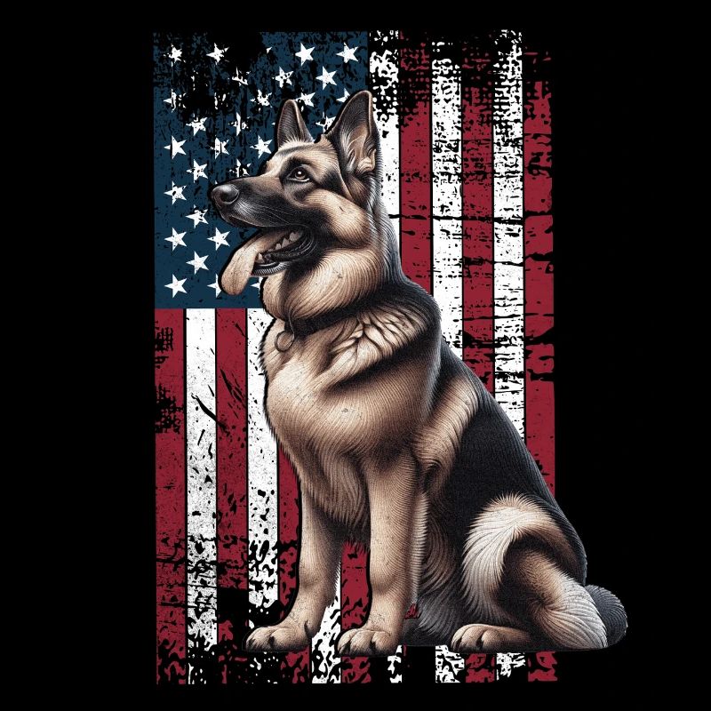 Berger allemand US Deutscher Schäferhund