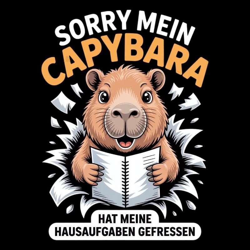 Capybara Hausaufgaben 