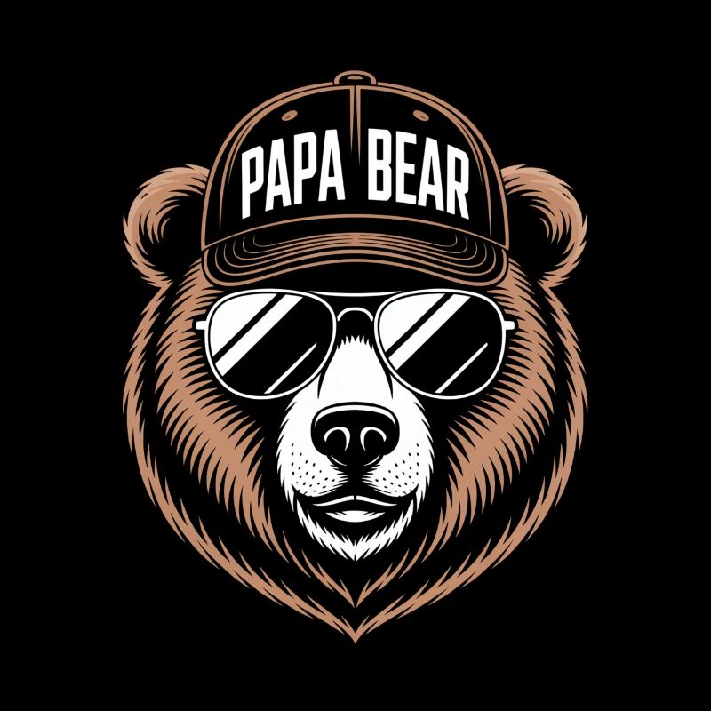 Papa Bear Sunglasses Bear