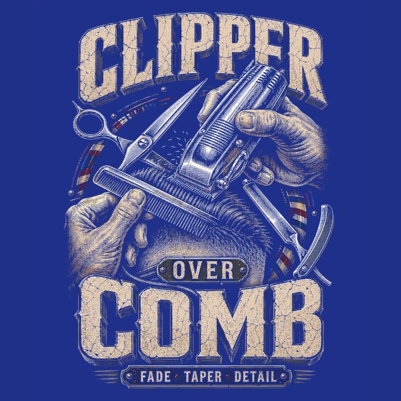 Barber Barbier Clipper Over Comb