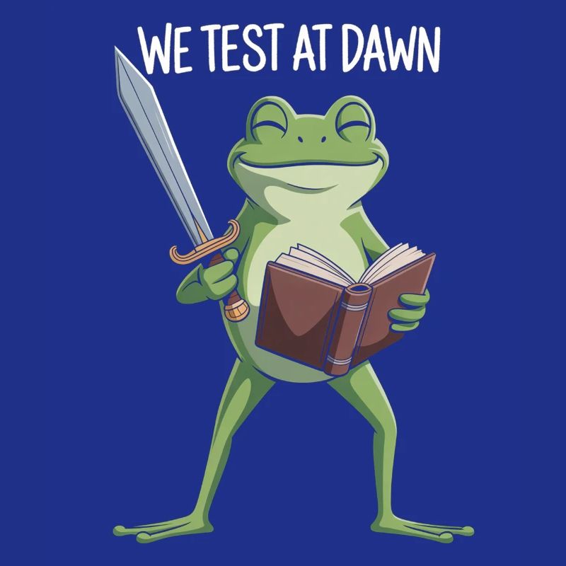 Dawn Test Frog Sword and Book