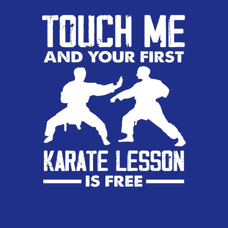 Premier cours de karaté gratuit Déclaration drôle