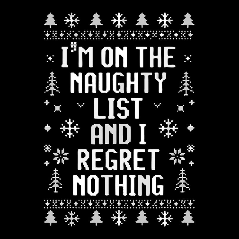 Naughty List Rebel Christmas Tee