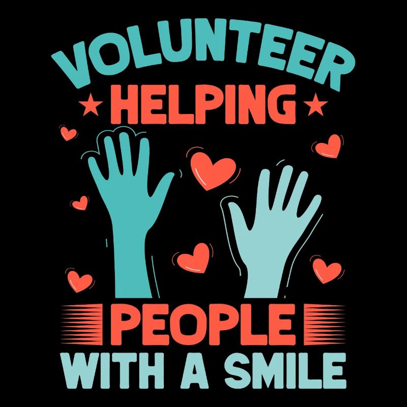 Volunteer Appreciation Helping People With Smile