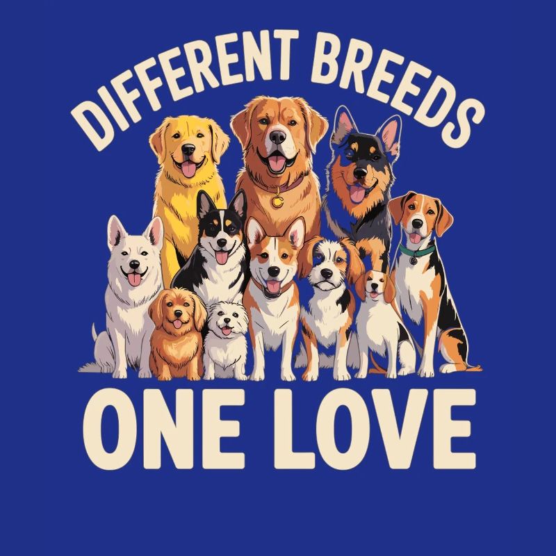 Races différentes : Un aime les chiens