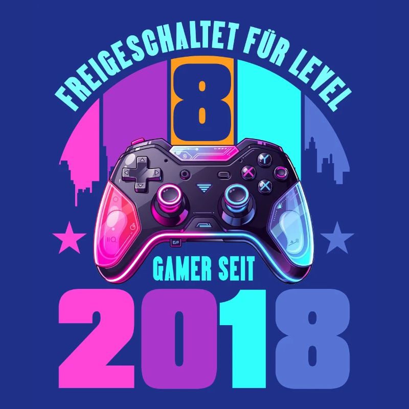 8. Geburtstag Junge Mädchen