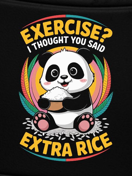 Panda Extra Rice Humor