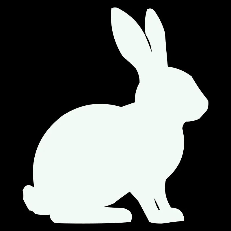 Hase Silhouette Minimal
