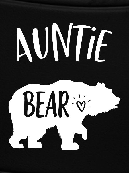 Auntie Bear Silhouette