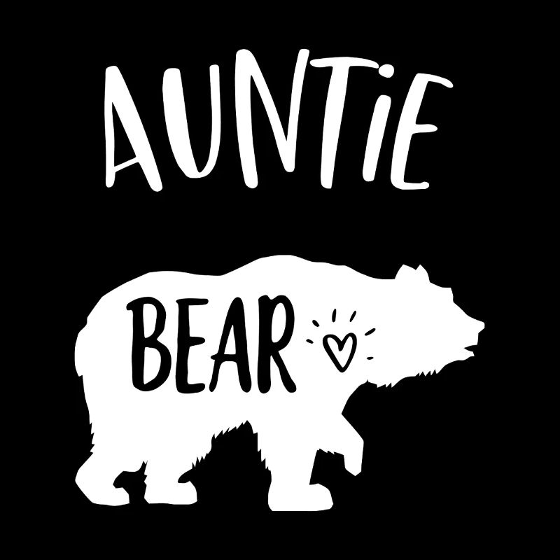Tante Bär-Silhouette