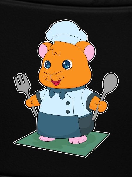 Hamster Cutlery Cooking Kitchen