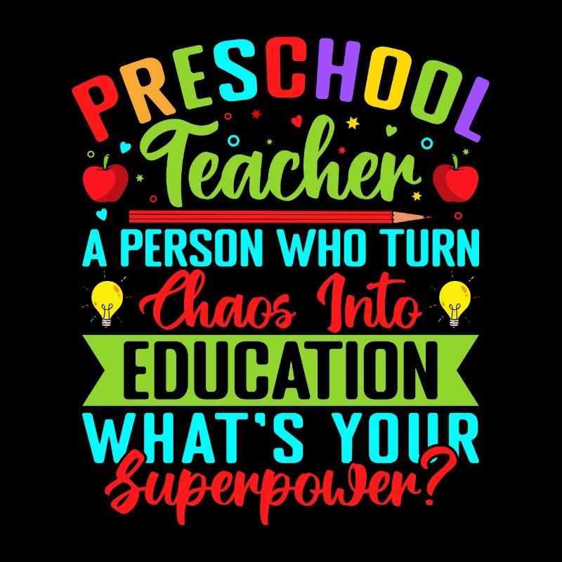 Pre K Teacher What ́s Your Superpower Kindergarten