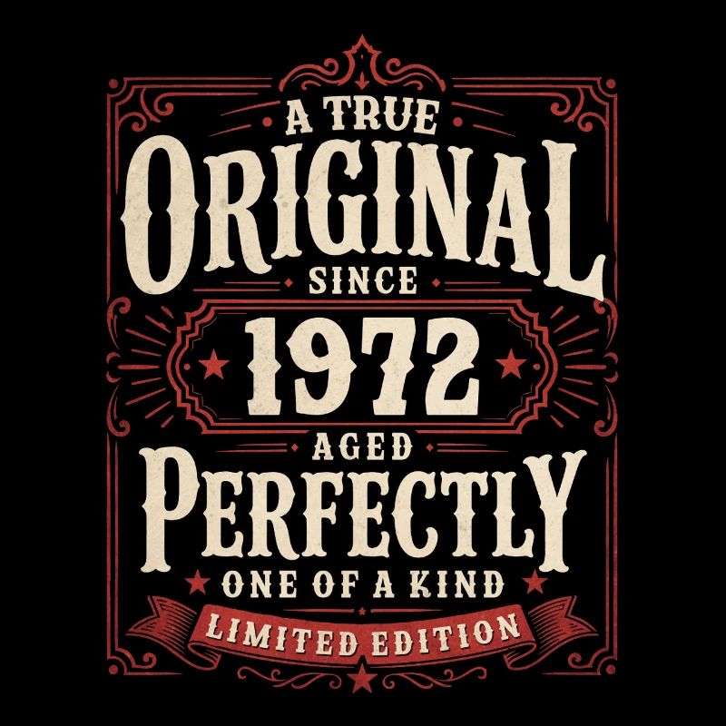 54th Birthday Gift Original Vintage 1972