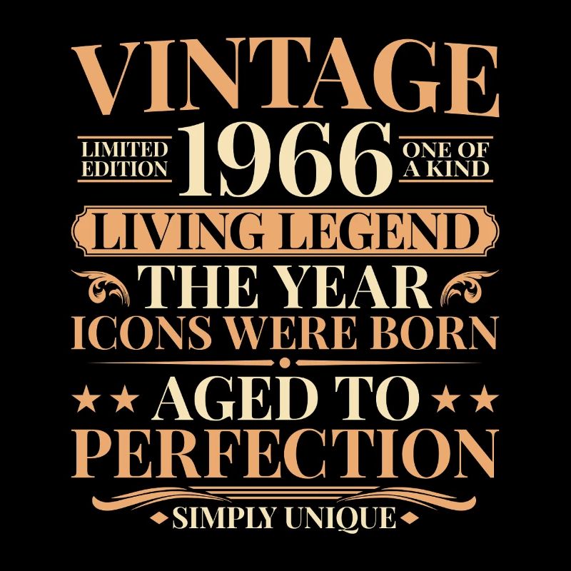 Living Legend 1966 – 60e anniversaire Rétro