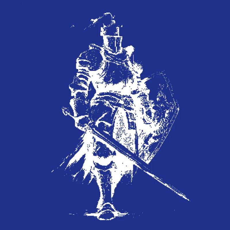 Medieval Knight Silhouette with Lance