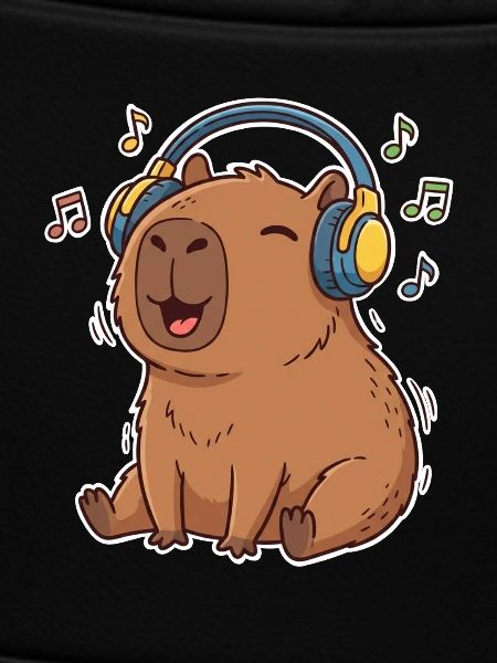 Capybara Music Singing