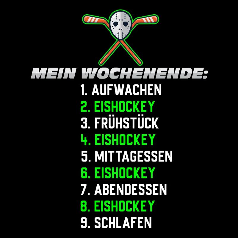 Mein Wochenende: Nur Eishockey