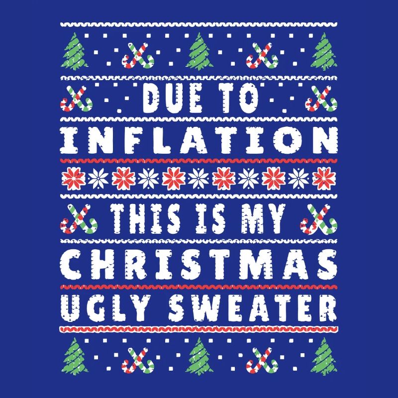 Pull moche de Noël Inflation